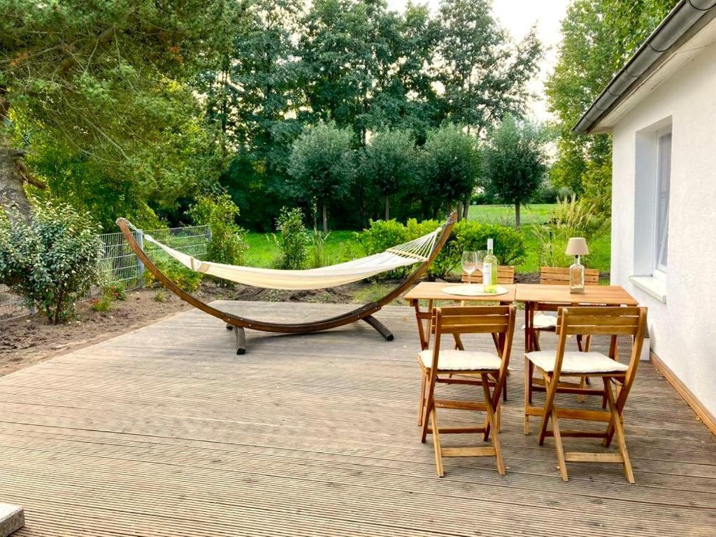 Moderner Bungalow Im Seebad Bansin, 200 Meter Zum Strand Heringsdorf  Bagian luar foto
