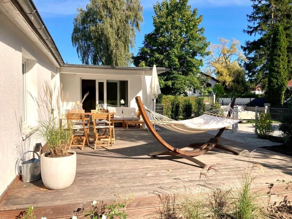 Moderner Bungalow Im Seebad Bansin, 200 Meter Zum Strand Heringsdorf  Bagian luar foto